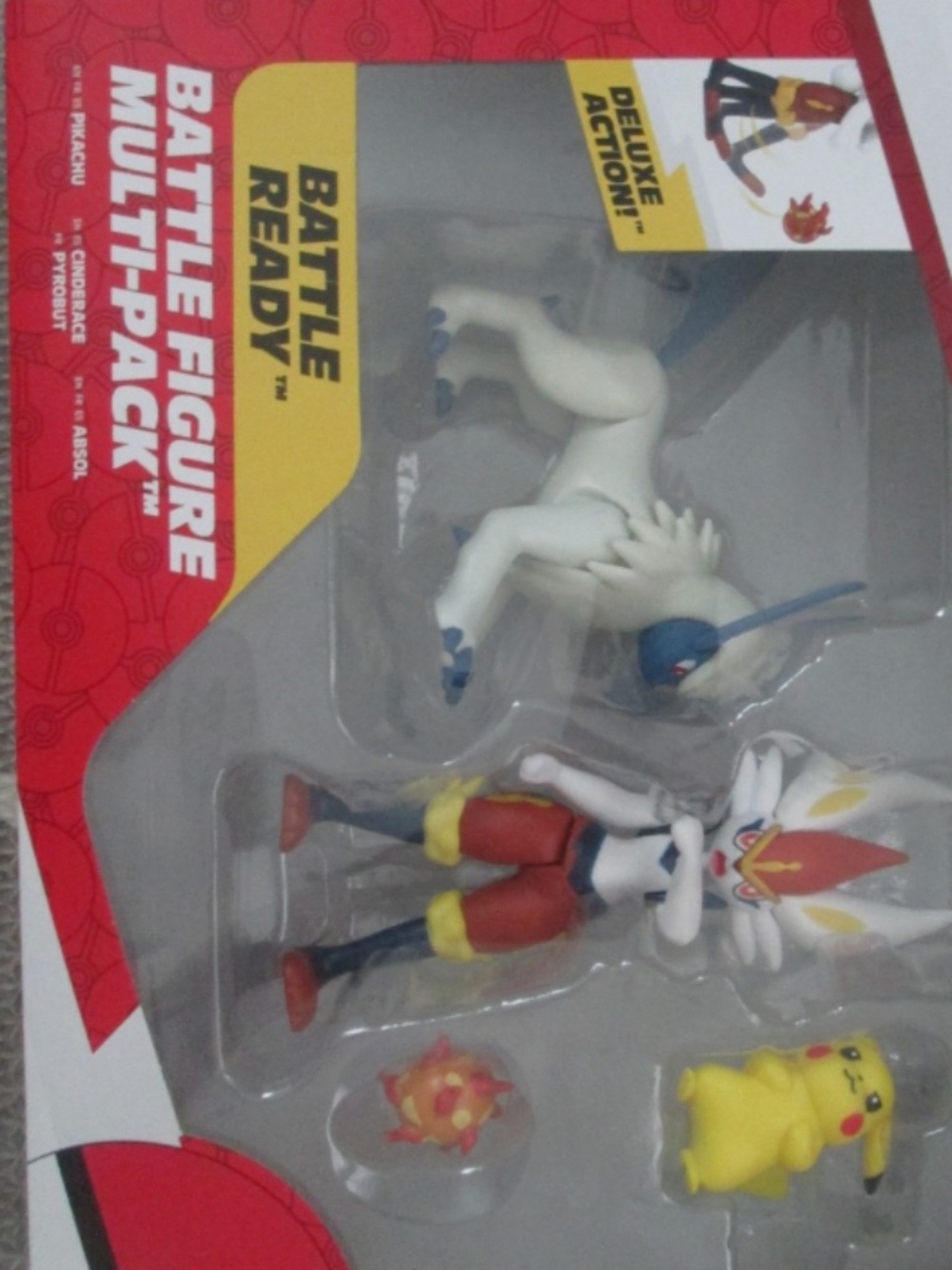 POKEMON BATTLE READY ACTION FIGURE SET Figures Multi PACK With Pikachu